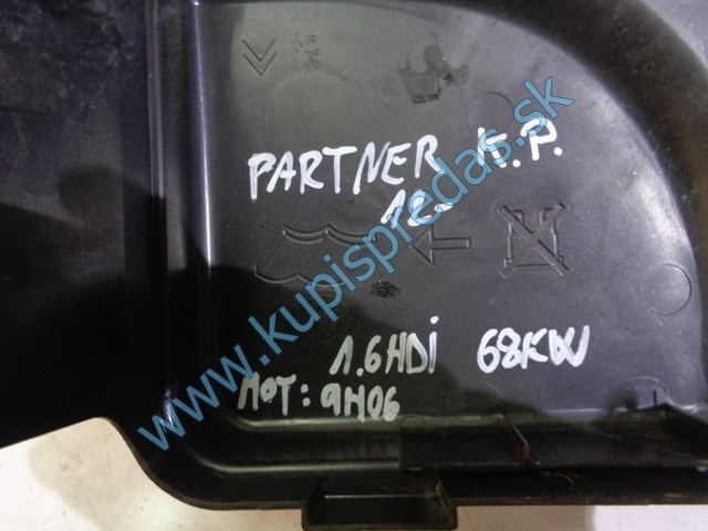 kryt na pistky na peugeot partner III, 9658418180